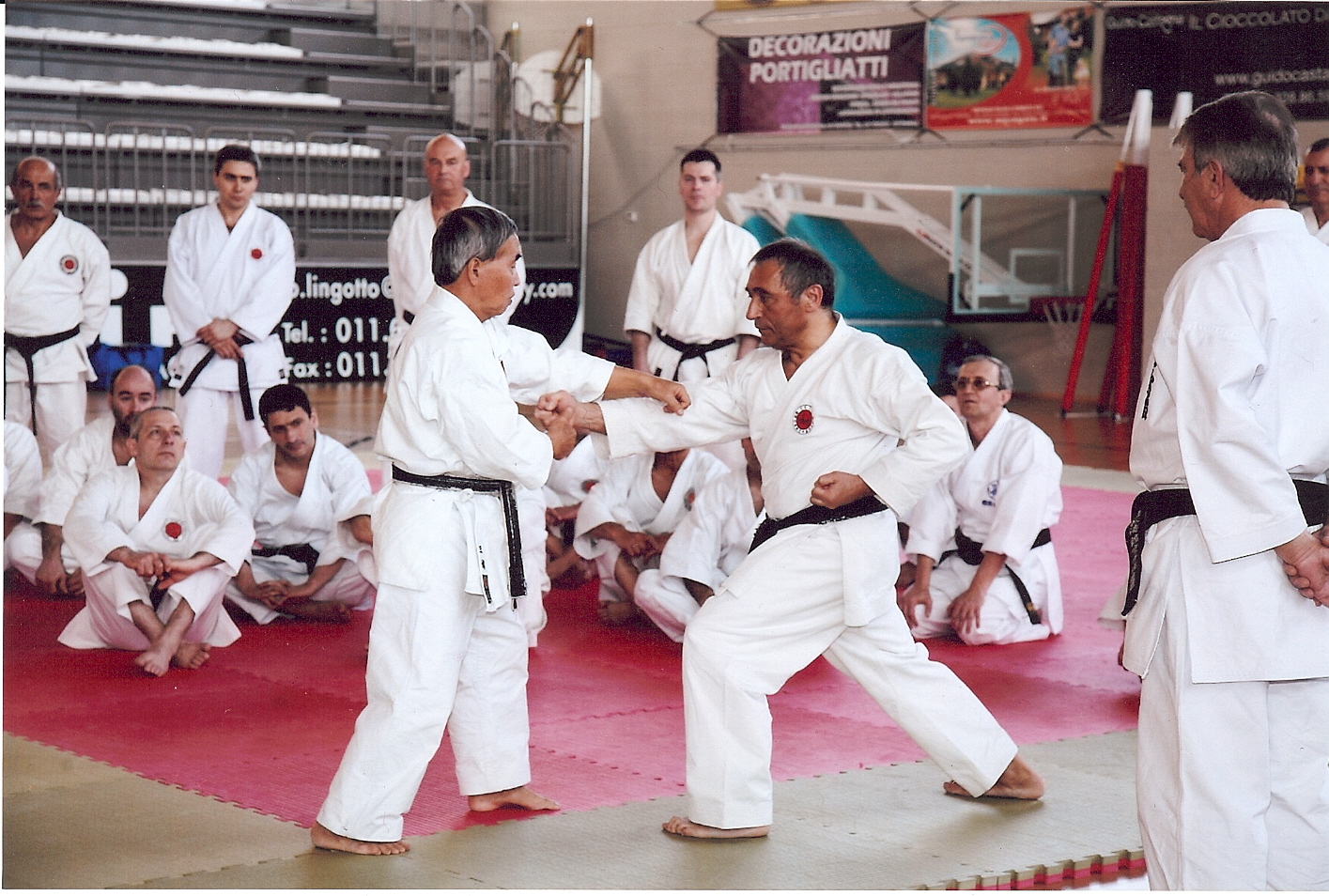 Maestro Miura e Contiero